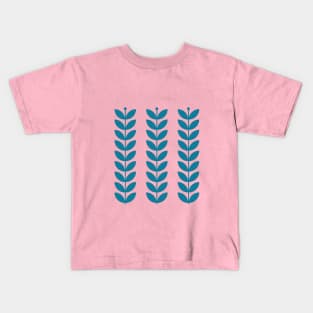 Scandinavian Leaves Kids T-Shirt